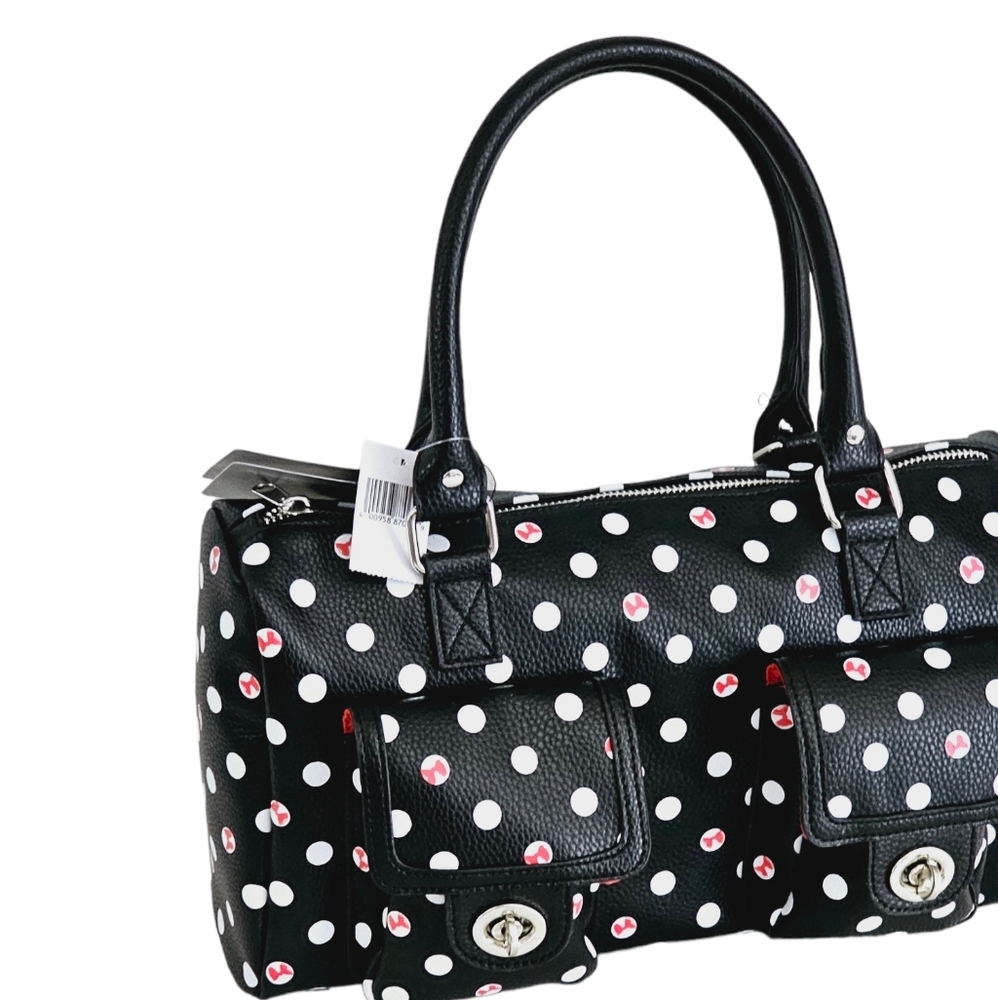 WDW Disney Parks Minnie's Boutique Satchel Handbag - Picture 4 of 13